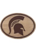 Michigan State Spartans Logo Wood Wall Sign