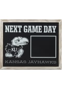 Kansas Jayhawks Framed Chalkboard Sign