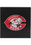 Cincinnati Reds Deep Wood Block Sign