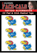 Kansas Jayhawks 6 Pack Tattoo
