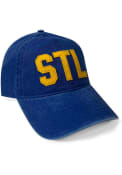 St Louis City Code Pigment Dye Adjustable Hat - Blue