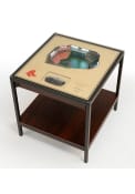 Boston Red Sox 25-Layer Lighted StadiumView Brown End Table