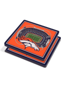 Denver Broncos 3D Stadium View Coaster
