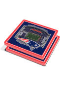 New England Patriots 3D Stadium View Coaster