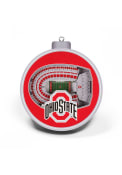 Ohio State Buckeyes 3D Stadium View Ornament