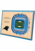 Carolina Panthers 3D Desktop Stadium View Black Desk Accessory