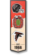 Atlanta Falcons 6x19 inch 3D Stadium Banner