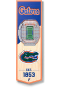Florida Gators 6x19 inch 3D Stadium Banner
