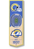 Los Angeles Rams 6x19 inch 3D Stadium Banner