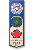 Toronto Blue Jays 6x19 inch 3D Stadium Banner