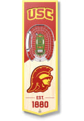 USC Trojans 6x19 inch 3D Stadium Banner