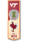 Virginia Tech Hokies 6x19 inch 3D Stadium Banner