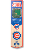 Chicago Cubs 8x32 inch 3D Stadium Banner