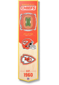 Kansas City Chiefs 8x32 inch 3D Stadium Banner