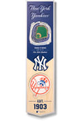 New York Yankees 8x32 inch 3D Stadium Banner