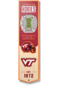 Virginia Tech Hokies 8x32 inch 3D Stadium Banner