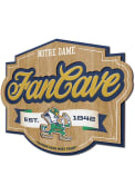 Notre Dame Fighting Irish Fan Cave Sign