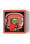 Cleveland Browns 3D Stadium View Magnet