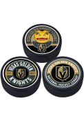 Vegas Golden Knights 3 Pack Collectible Hockey Puck