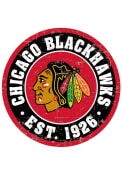 Chicago Blackhawks Vintage Wall Sign