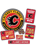 Calgary Flames Ultimate Fan Set Sign