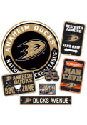 Anaheim Ducks Ultimate Fan Set Sign