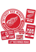 Detroit Red Wings Ultimate Fan Set Sign