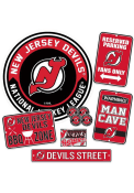 New Jersey Devils Ultimate Fan Set Sign