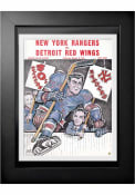 New York Rangers Vintage Program Wall Art