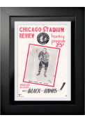 Chicago Blackhawks Vintage Program Wall Art