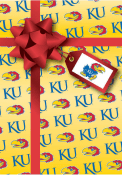 Kansas Jayhawks Happy Birthday Present Card