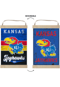 KH Sports Fan Kansas Jayhawks Reversible Banner Sign