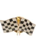 Indiana Checkered Flag Pin