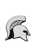 Michigan State Spartans Chrome Car Emblem - Grey