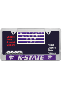 K-State Wildcats 4 Pack Insert License Frame