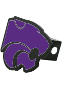 Grey K-State Wildcats Large Heavy Duty Hitch Cover