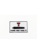 Texas Tech Red Raiders Metal Car Emblem - White