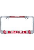 Oklahoma Sooners 3D Metal License Frame