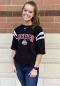 Ohio State Buckeyes Womens Abigail T-Shirt - Black