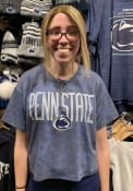 Penn State Nittany Lions Womens Kimberly Tie Dye T-Shirt - Navy Blue