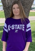 K-State Wildcats Womens Abigail T-Shirt - Purple