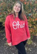 Ohio State Buckeyes Womens Brandy Crew Sweatshirt - Brown