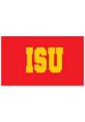 Iowa State Cyclones 3x5 Red Grommet Applique Flag