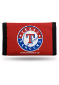 Texas Rangers Nylon Trifold Wallet - Blue