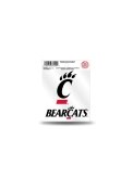 Black Cincinnati Bearcats Small Static Cling