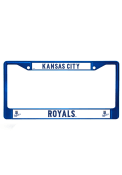 Kansas City Royals Blue Chrome License Frame
