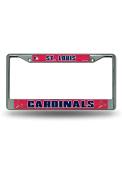 St Louis Cardinals Bling Chrome License Frame