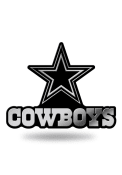 Dallas Cowboys Plastic Molded Car Emblem - Grey