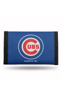 Chicago Cubs Nylon Trifold Wallet - Blue