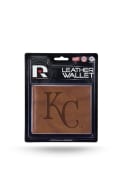 Kansas City Royals Manmade Leather Bifold Wallet - Brown